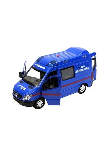 Oyuncak Jandarma Aracı Metal Çekbırak Jandarma Aracı Sesli Işıklı