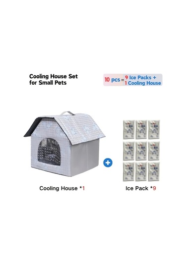 Willowhaven 10 Adet Küçük Evcil Hayvanlar İçin Soğutma Seti 9 Buz Torbası Ve Taşınabilir Serin Yuva