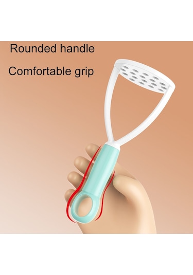 Cbtx Mutfak Manuel Patates Ezici Bebek Takviyesi Gıda Ezme Aracı Mor