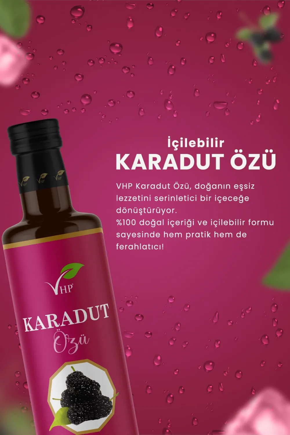 Vhp Karadut Özü 700 Ml