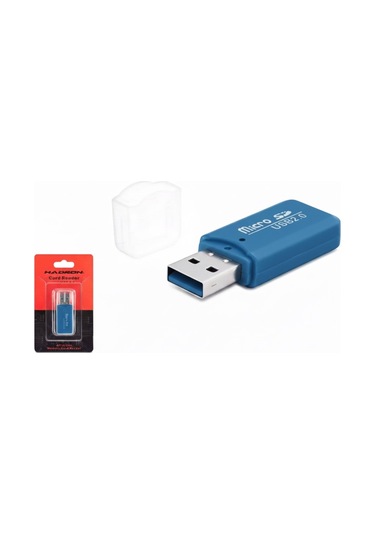 Hadron Hdx7024 Usb Micro Sd Kart Okuyucu Adaptör - Mavi