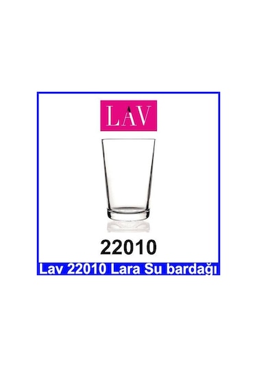 Lav 22010 Lara Su Bardağı Cam