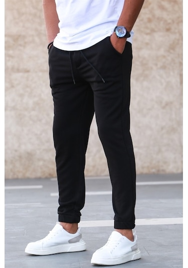 Madmext Siyah Basic Eşofman 5424 Siyah
