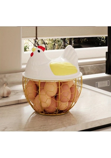 Elmpaly Pembe Plastik Kapaklı Dayanıklı Tavuk File Saklama Sepeti Pembe