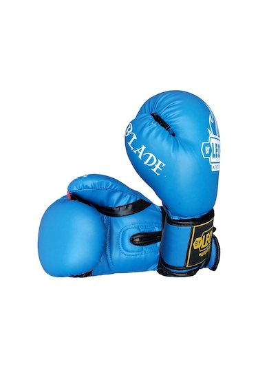 Kogam Leon Blade Training Boks, Kick Boks Ve Muay Thai Eldiveni Mavi