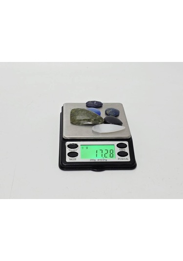 Kabaşon Kesim Kuvars Doğal Taş 17,2 Gram Lot 19 renkli