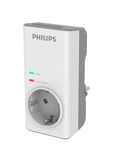 Philips CHP7010W 1140 Joule Tekli Akım Korumalı Priz