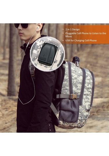 Ebitda Su Geçirmez Sırt Çantası - Usb, Masajlı, Çok Renkli Outdoor Çanta Çok Renkli