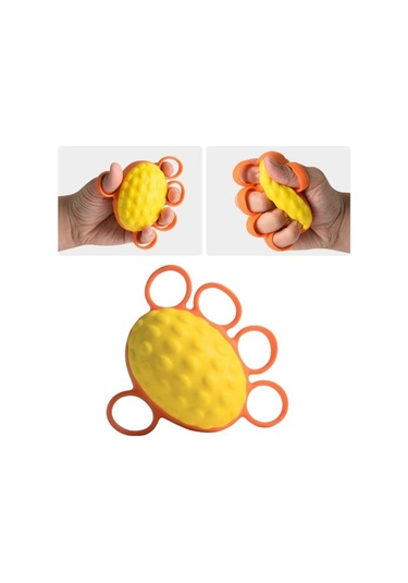Beş Parmağıyla Yaşlılar Için Kavrama Egzersizi Kuvveti Eğitim Ekipmanı Ths9zo Sarı