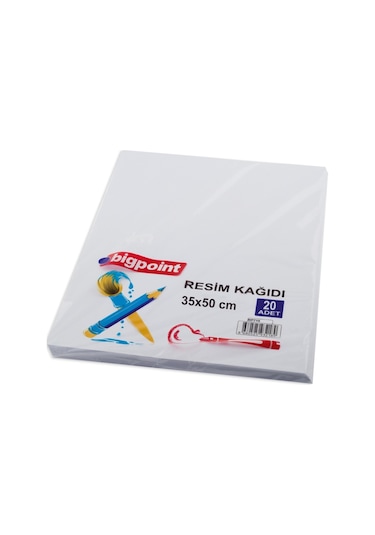 Bigpoint Resim Kağıdı 35X50Cm 20'Li Paket