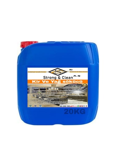 Strong&Clean Yağ Çöz 20 KG