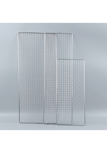 Paslanmaz Çelik Izgara Filesi, Ağır Hizmet Tipi, 26x32 Cm