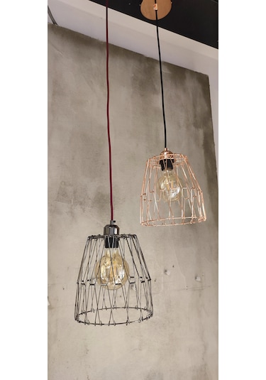 Bakır Renk 13 Farklı Model Modern Sarkıt Avize Bakır