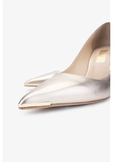 Valmenti Kastin Kadın Gold Hakiki Deri Topuklu Ayakkabı 613 27695 Bn Ayk Y24 Altın