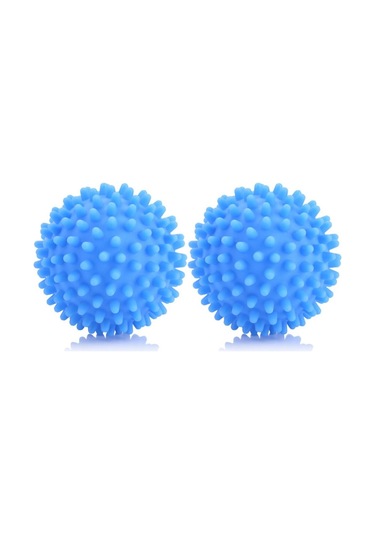 Pvc Yeniden Kullanılabilir Kurutma Makinesi Çamaşır Topu Mavi 4'lü