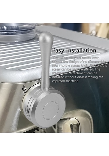 Metabagua Sage/ 870/878 Kahve Makineleri Için Buhar Kolu Yükseltmesi, Gümüş Zzlm47 Çok Renkli