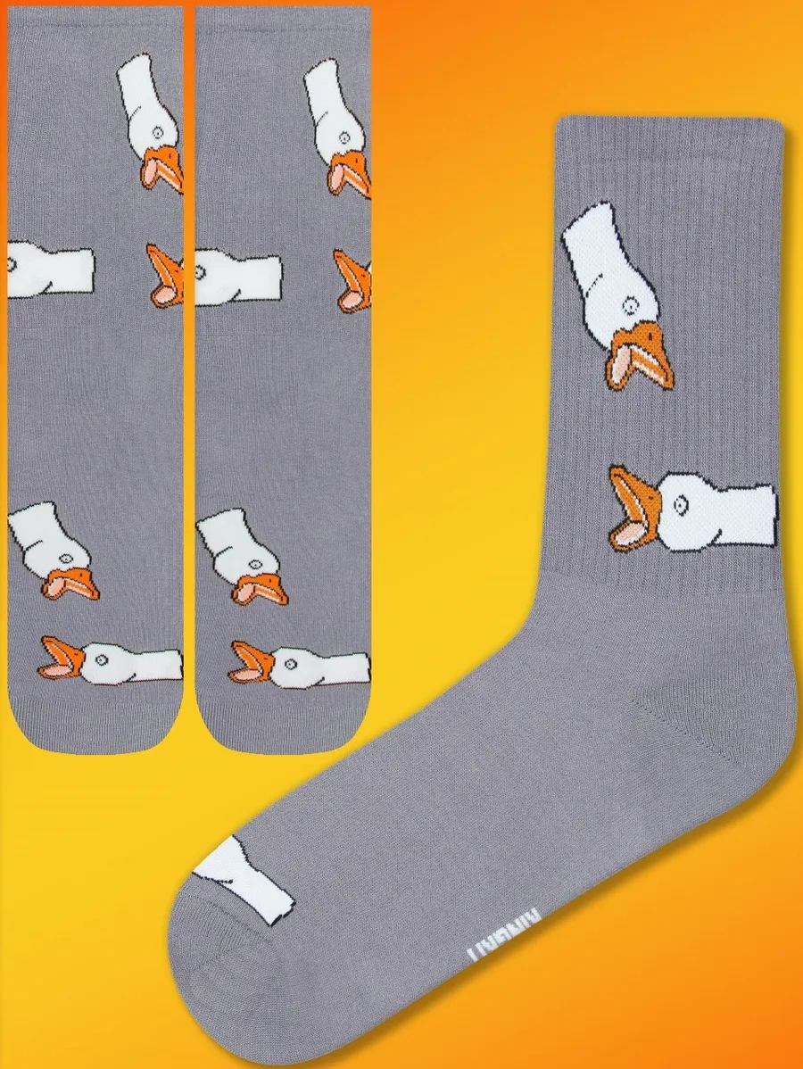 Kingkit Yüksek Uzun Şık Baskılı Ve Desenli Çoraplar 3'lü Set 448117956 Yeşil