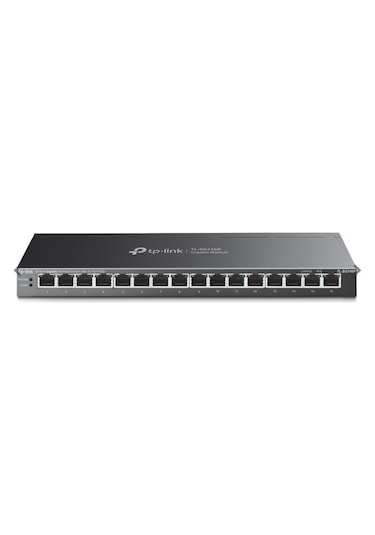 Tp-Link TL-SG116P 16 Port Poe+ 10-100-1000 Mbps Çelik Kasa Switch