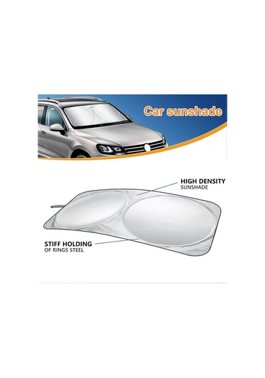 Araba Güneşliği Kılıfı Katlanabilir Araba Ön Camı Güneşliği Ön Cam Güneşliği Koruyucu Uv Işınlarını Engeller Newway