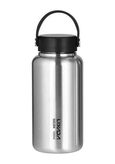 Hfambition Aiseely Paslanmaz Çelik Spor Matarası - 1050 Ml Geniş Ağız, Egzersiz Ve Outdoor Aktiviteler İçin İdeal Çok Renkli