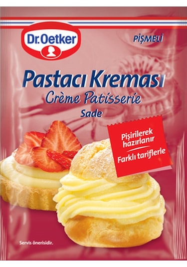 Dr.oetker Pastacı Kreması Pişmeli 156 Gr