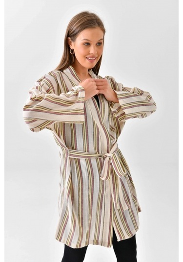 Sufyy Kimono Vizon Çok Renkli