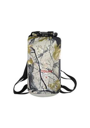 Novahub Su Geçirmez 20l Sırt Çantası - Kamp, Deniz Ve Doğa Sporları İçin Yeşil Renk Taş - Yeşil