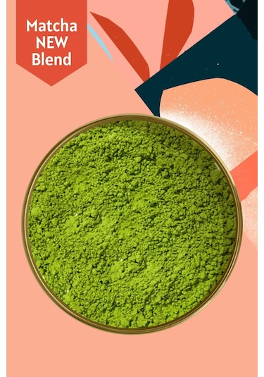 Mim and More Çilekli Matcha Tozu Teneke Kutu 25 G