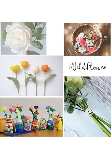 Beyaz Yapay Çiçek Teli, No:24 1 Mm - Çiçek Aranjman Yapım Teli,