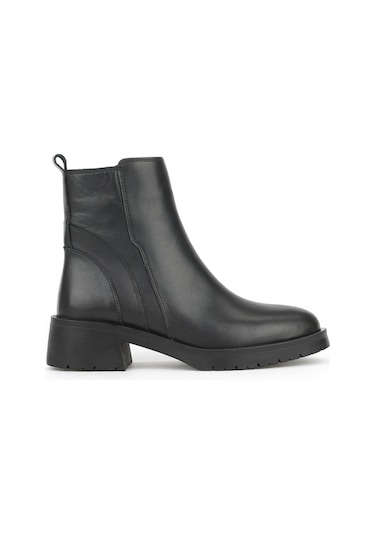 Ziya, Kadın Hakiki Deri Bot 153359z622 Siyah 153359z622 000 Siyah