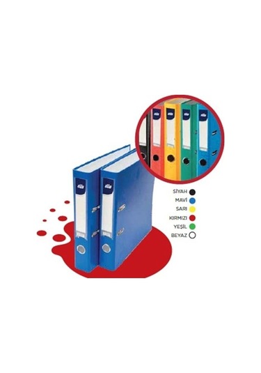 Stilo Plastik Mavi Geniş Klasör 1 Koli 25 Adet