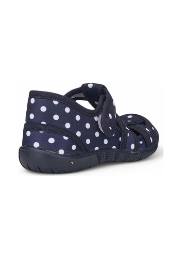 588-2 Erkek Çocuk Kaymaz Taban Kreş & Ev Ayakkabı Lacivert