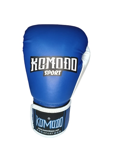 Komodo Sport Boks Eldiveni/kıck Boks/muay Thai Eldivenleri Mavi