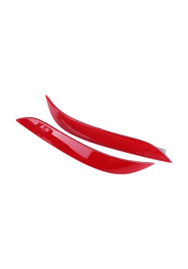Reedark Bmw E60 E61 5 Serisi 2003-2007 Arka Tampon Reflektörü, Sağ-sol Çift Set, Dayanıklı Abs+pc, Oem 63146915039/63146915040 Yerine Geçici