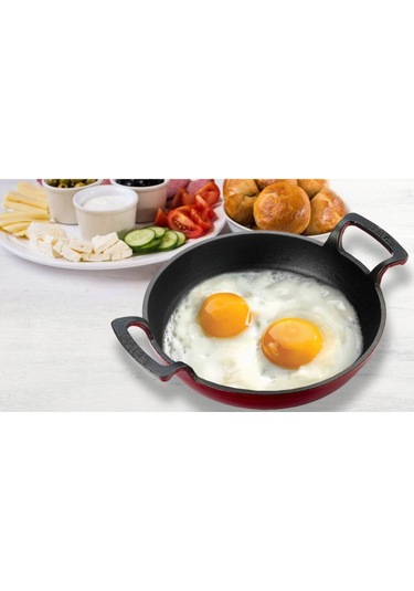 Lava Demir Döküm 16 CM Sahan Tavası