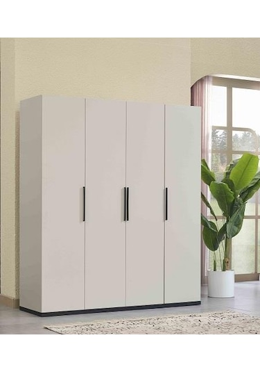Dolap Urlu Roma 90433 Model Gardrop 4 Kapı Kalite Malzeme Beyaz Renk El Yapım Dolap Urlu Roma 90433 Model Gardrop 4 Kapı Kalite Malzeme Beyaz Renk El Yapım