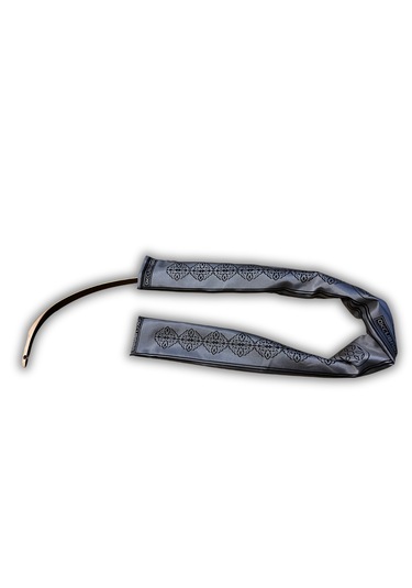 Kumaş Yay Kılıfı Gümüş Siyah