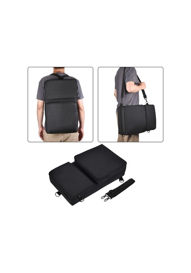 Tenfowee Pioneer Ddj-400 Dj Kontrol Cihazı İçin Çok Amaçlı Taşıma Çantası, Omuz Askılı, Poliester Korumalı Siyah