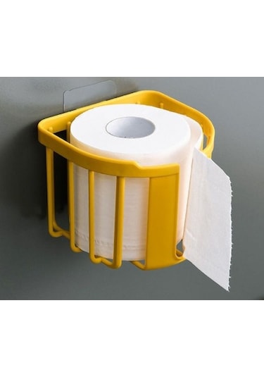 Yapışkanlı Çok Fonksiyonlu Banyo Organizeri Beyaz Beyaz