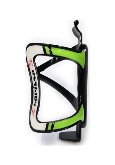 Sarissa Matara Tutucu Plastik Esnek Bisiklet Matara Kafesi Yeşil