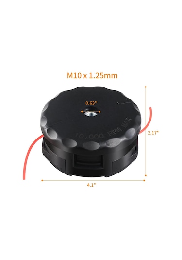 Youmex Echo Ve Shindaiwa Çim Biçme Makineleri İçin Yüksek Kaliteli Abs Kesme Kafası