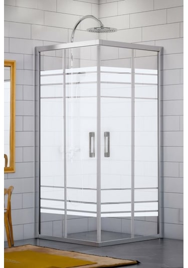 Durul Duşakabin Kare 5 Mm Desenli  H190 Parlak