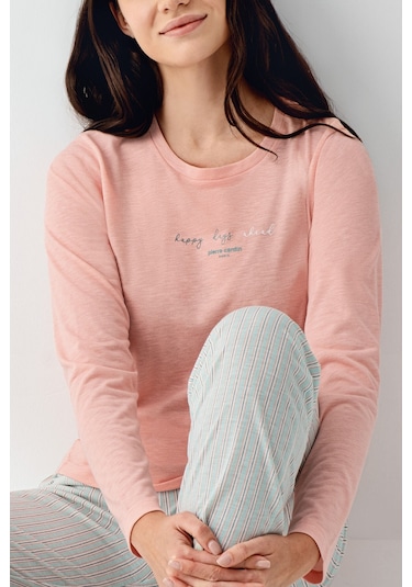 Pierre Cardin Kadın Turuncu Pijama Takımı Turuncu