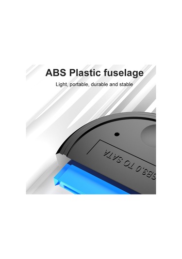 Sones 2,5 İnç Katı Hal Ve Mekanik Sabit Diskler İçin Tc44 Usb-c / Type-c - Sata Sabit Disk Sürücü Dönüştürücü Siyah