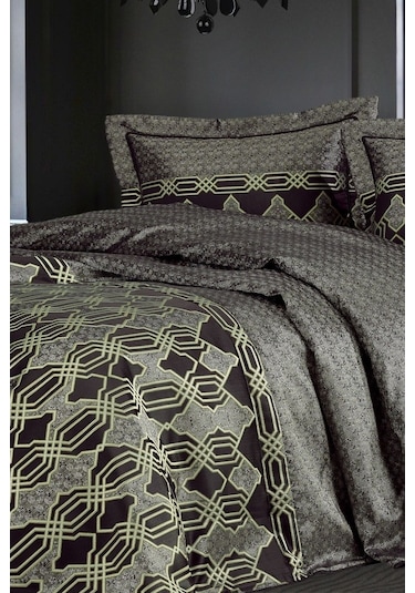 Nazik Home Vienza Siyah Yatak Örtüsü Siyah