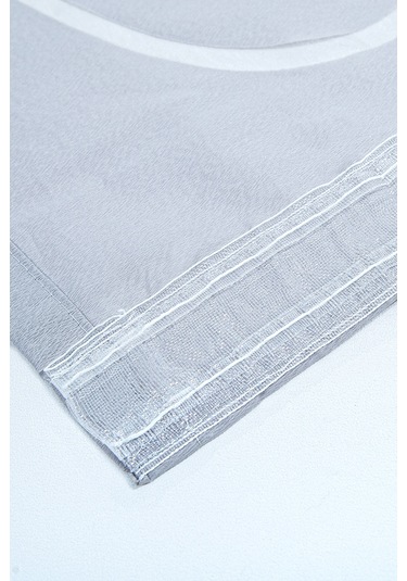 Makeba Tül Perde Gri 140x250 Gri