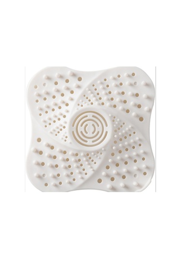 Lebıhmurah Bf581 Vantuzlu Yer Sifonu Kanalizasyon Saç Filtresi, Banyo Saçı Engelleme Önleyici, Evye Filtresi Beyaz