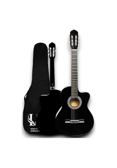 Cg-3901bk Klasik Gitar 4/4 Sap Ayarlı Kesik Kasa Full Set