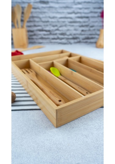 Bambu Çekmece Düzenleyici, Kaşıklık Büyük Boy