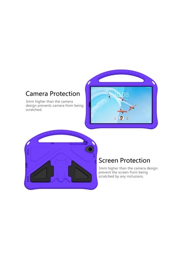 Butu Lenovo Uyumlu Tab M10 Hd Gen 2 Çizilmez, Darbeye Dayanıklı Eva Kickstand Kılıf